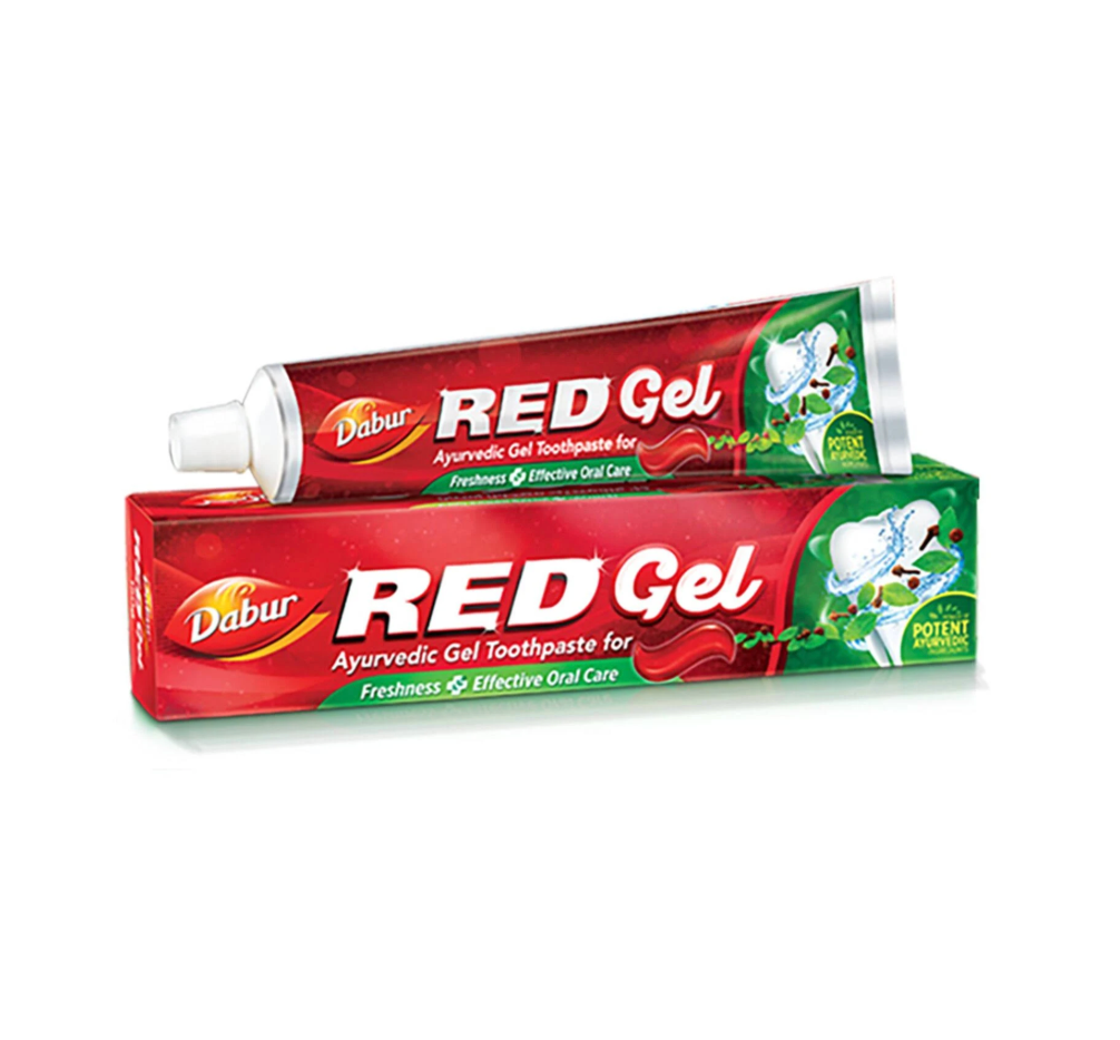 Dabur Red - ayurvedisk fluorfri tandkräm, 100 g.