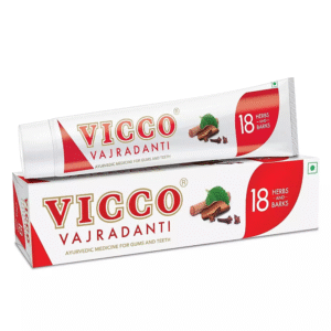 Vicco Vajradanti - ayurvedisk fluorfri tandkräm, 100 g.